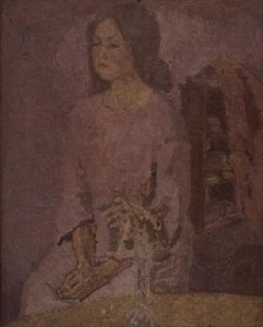 Fille en rose, c.1918