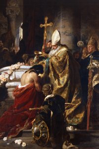 Le baptême de Vajk - Gyula Benczúr