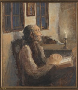 Le vieil homme à la chandelle
