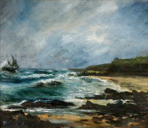 Naufrage du ketch russe Julerneck au large des falaises de Marsden