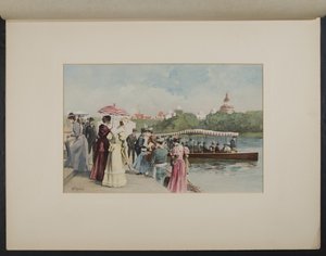Embarcadère de gondoles, North Lagoon - H.D. Nichols
