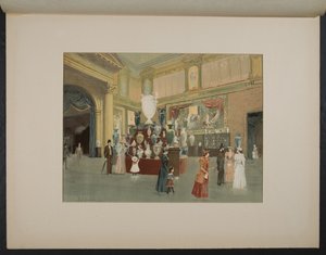 Dans la section française, bâtiment des manufactures - H.D. Nichols