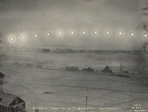 Cycle solaire pris du 21 au 17 décembre. Vue vers le sud depuis Gov. Hill, 1917