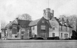 Abbaye de Bisham, Berkshire, vue du nord-est, 1924-1926