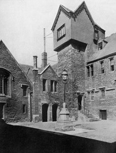 Collège de Merton, Oxford, Oxfordshire, 1924-1926