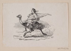 Illustration pour "La Pierre Philosophale" dans H.C. Andersen, "Contes et Histoires", Tome 2