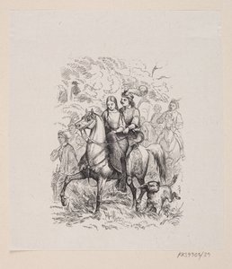 Illustration pour "Les Cygnes sauvages" dans H.C. Andersen, "Contes et histoires", Tome 1