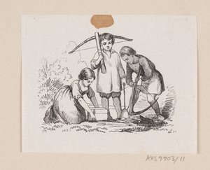 Illustration de "Les fleurs de la petite Ida" dans H.C. Andersen, "Contes et histoires", Tome 1 - H.P. Hansen