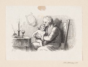 Illustration pour "Le garçon désobéissant" dans H.C. Andersen, "Contes et histoires", Tome 1 - H.P. Hansen