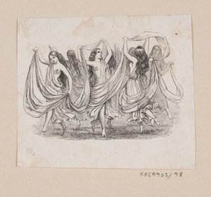 Illustration pour "Elverhøj" dans H.C. Andersen, "Contes et histoires", Tome 2