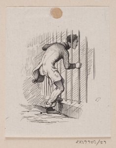 Illustration pour "Les Galoshes du bonheur" dans H.C. Andersen, "Contes et Histoires", Tome 1 - H.P. Hansen