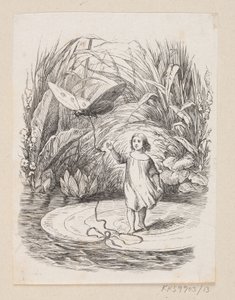Illustration de "Poucette" dans H.C. Andersen, "Contes et histoires", Tome 1