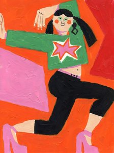 Danseuse étoile espiègle