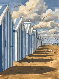 Cabanes de plage en bord de mer - HUGO