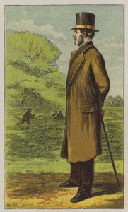 Gardien de parc (lithographie en couleur)