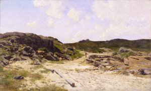 Plage du phare, Annisquam - H. Bolton Jones