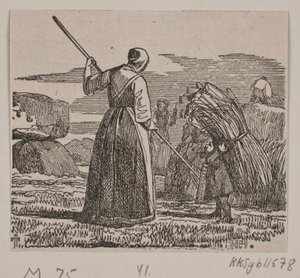 Illustration pour "La sage-femme et le troll"