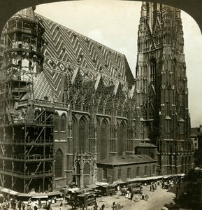 Cathédrale Saint-Étienne Stephansdom, Vienne, Autriche - H. C. White