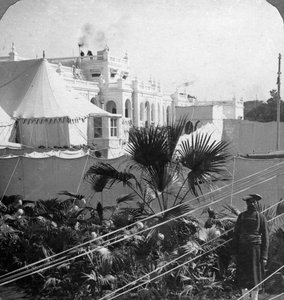 Le camp du roi-empereur. Delhi, Inde, 1912