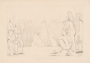 Il prie le ciel pour son pays saignant - H. G. Watkins, after George Elgar Hicks