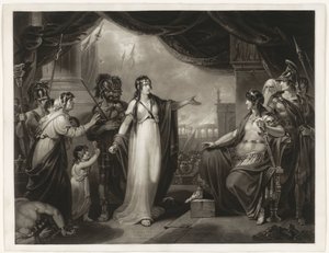 Timoclée devant Alexandre (Timoclea brought before Alexander)