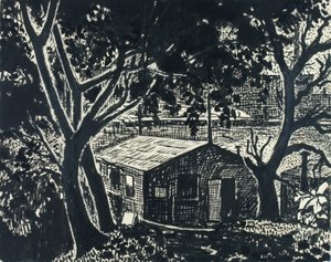 Sans titre (Maison dans les bois) - H. Lyman Sayen