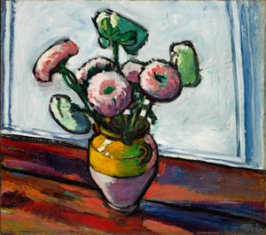 Zinnias - H. Lyman Sayen