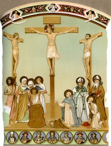 Le Christ en croix, 15ème siècle, 1849