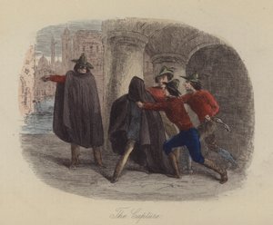 Illustration pour Lewis Arundel ou Le chemin de fer de la vie par Frank E Smedley (gravure en couleur)