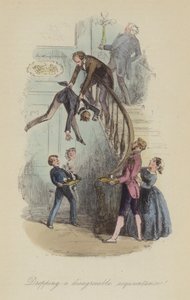 Illustration pour Lewis Arundel ou Le chemin de fer de la vie par Frank E Smedley (gravure en couleur)
