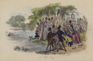 Illustration pour Lewis Arundel ou Le chemin de fer de la vie par Frank E Smedley (gravure en couleur)