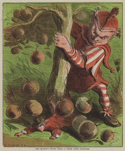 Le nain de la reine joue un tour à Gulliver
