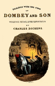 Dombey et Fils de Charles Dickens. Page de titre