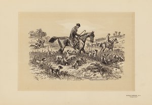 Croquis de chasse, n° 1, Aller à la couverture - Hablot Knight (1815 92) Browne