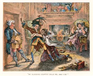 Illustration pour Barnaby Rudge - Hablot Knight Browne