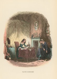 Illustration pour Dombey et Fils - Hablot Knight Browne