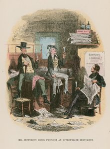 Illustration pour Martin Chuzzlewit