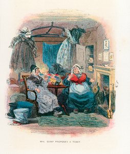 Illustration pour Martin Chuzzlewit - Hablot Knight Browne