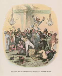 Illustration pour Nicholas Nickleby - Hablot Knight Browne
