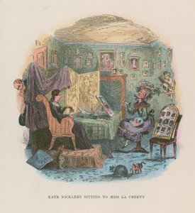 Illustration pour Nicholas Nickleby - Hablot Knight Browne
