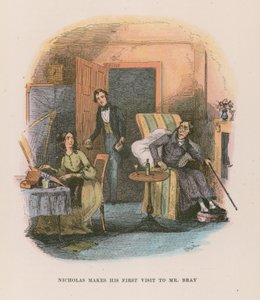 Illustration pour Nicholas Nickleby - Hablot Knight Browne