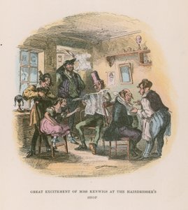 Illustration pour Nicholas Nickleby - Hablot Knight Browne