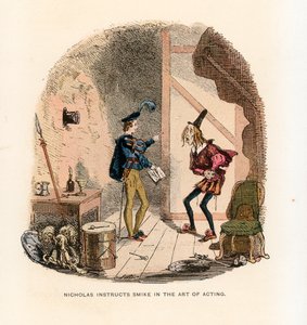Illustration pour Nicholas Nickleby - Hablot Knight Browne