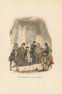 Illustration pour Les Papiers posthumes du Pickwick Club - Hablot Knight Browne