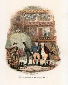 Illustration pour les Papiers Pickwick - Hablot Knight Browne