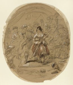 Danse irlandaise - Hablot Knight Browne