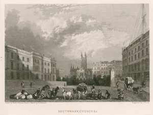Église Saint-Sauveur, Southwark, Londres - Hablot Knight Browne
