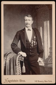 Portrait de J. Watts John Watts De Peyster 1821-1907, avant 1896