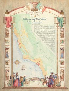 Carte : Étude de concession de terres en Californie