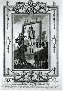 La mort malheureuse du Major André, Adjudant Général de l